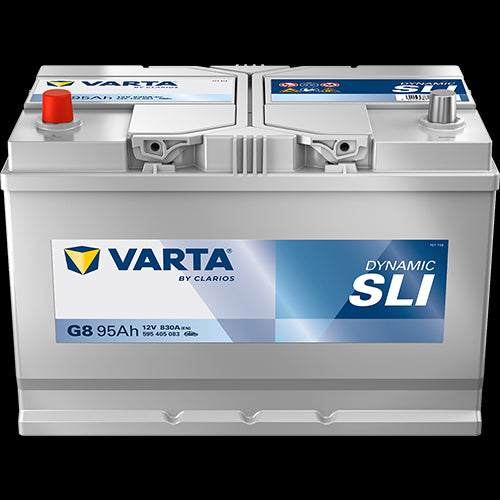 VARTA Startbatteri Dynamic SLI 12V 95AH 830CCA (306x173x200/225mm) +venstre G8