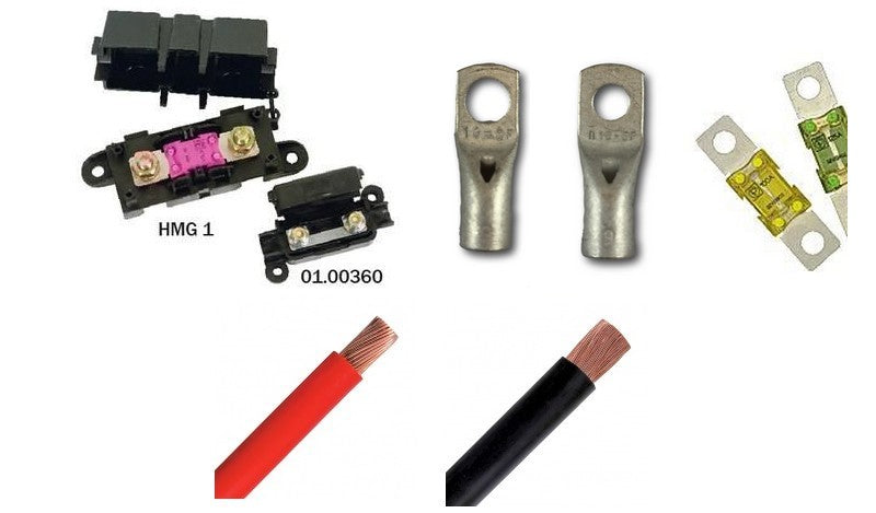 Vanlife Inverter Kabelpakke 300W & 600W