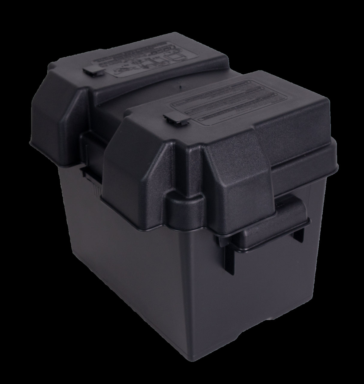 Batterikasse 280x200x215mm (innvendig) plast liten