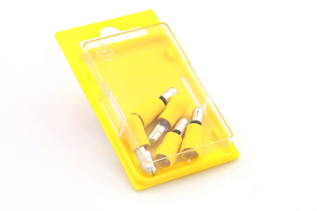 Kabelsko 850YLW - 5stk Blister gul