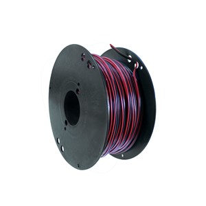 Batterikabel fortinnet 2x6mm2 rød/sort - 4m rull