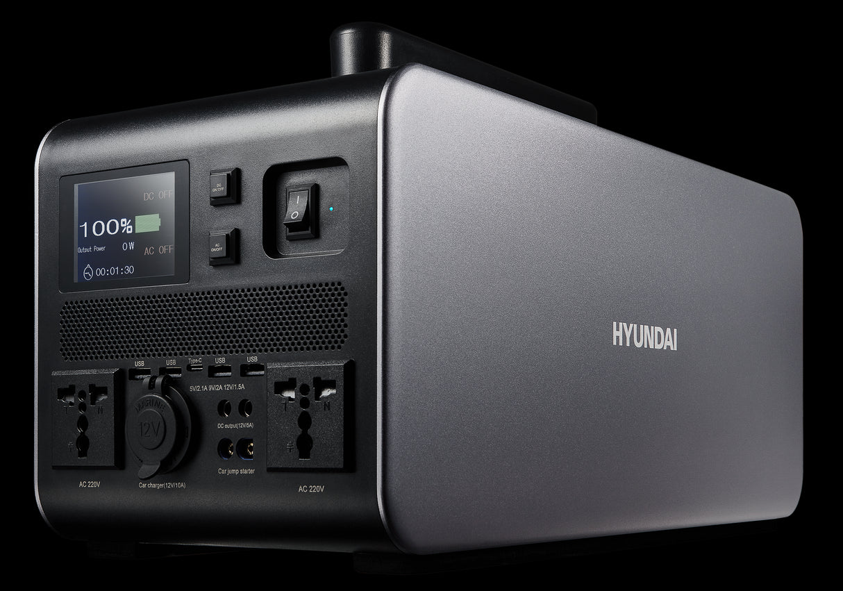 HYUNDAI Power Station 100AH / 1000W LPS (HPS-1100)