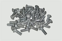 Vognbolt 50 stk M10x30