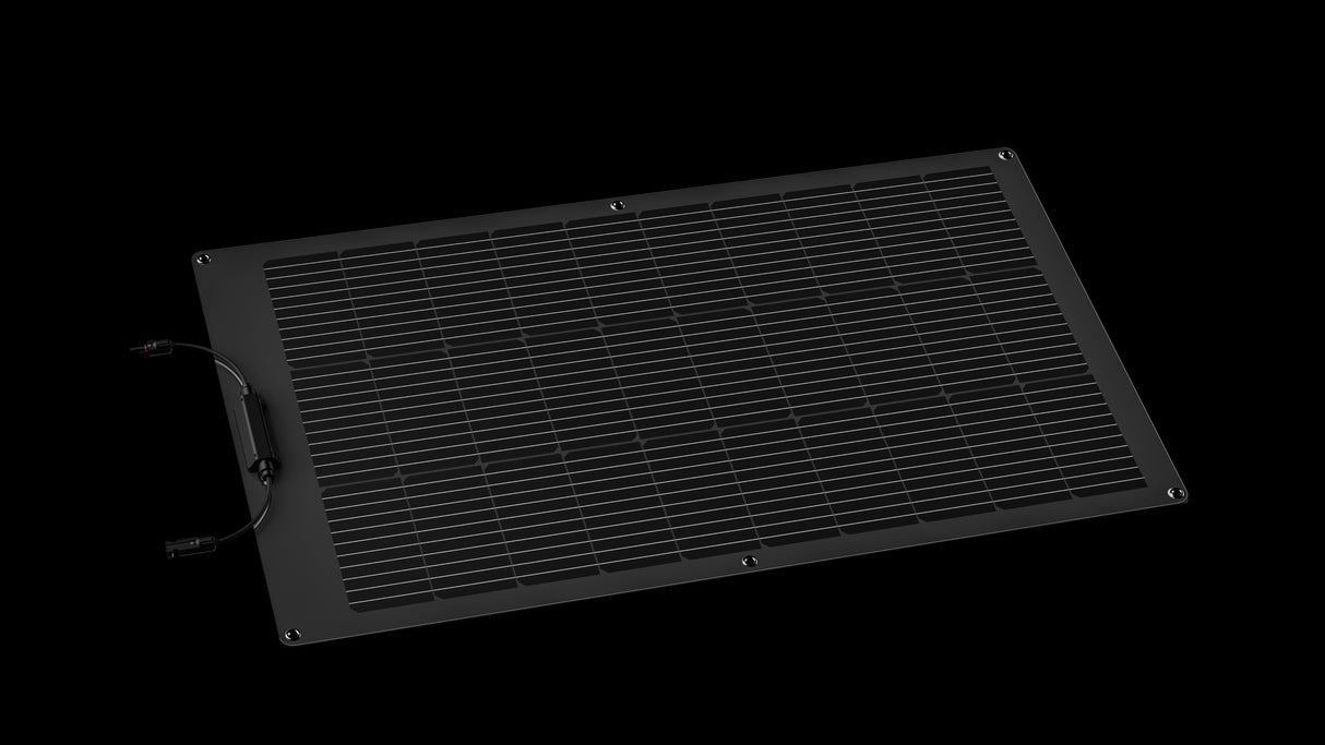 ECOFLOW Fleksibelt Solcellepanel 100W (1055x612x25mm)