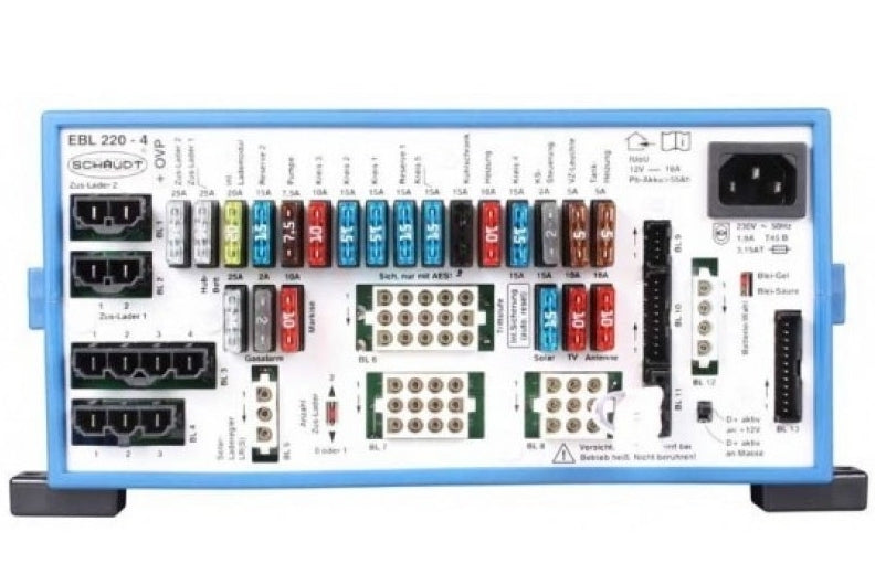 Schaudt EBL220-4+OVP Strømsentral for bobiler (9990231)