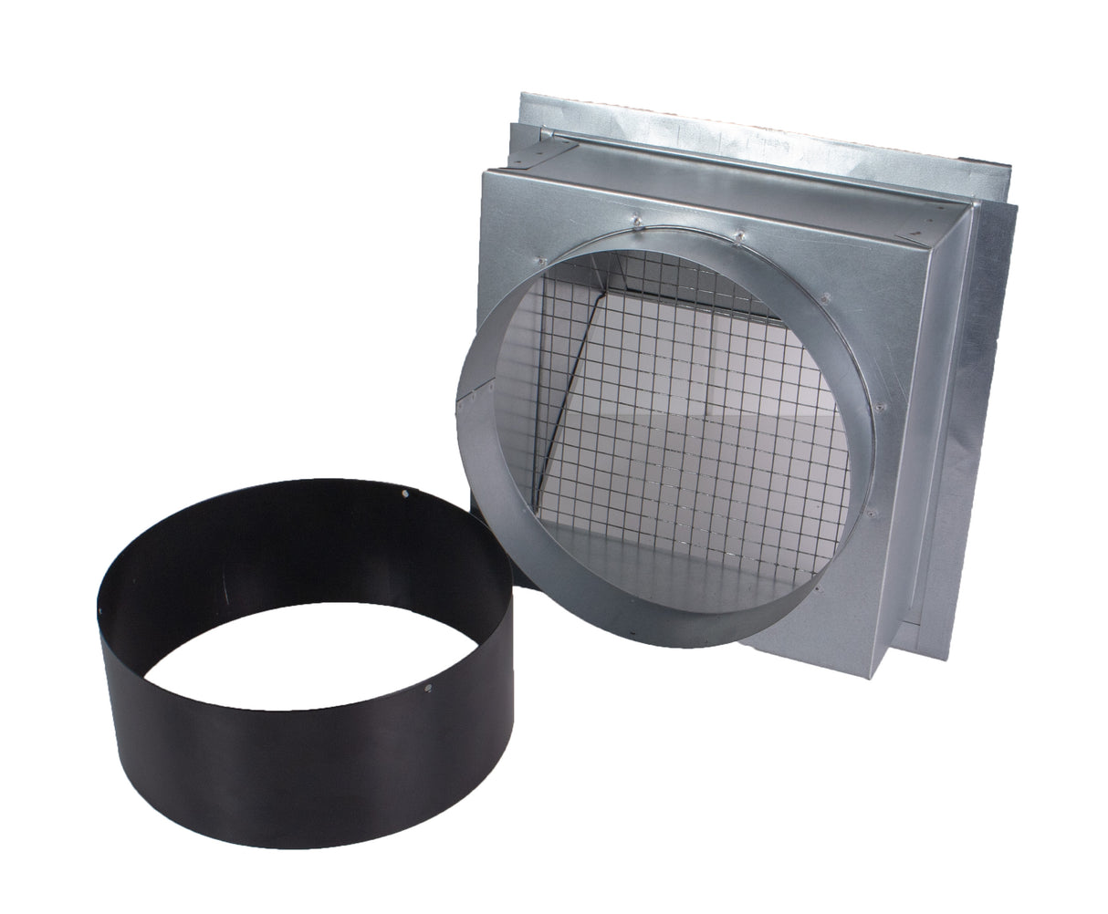 Utedel med rist og overgang til eksosadapter for Senci 5500i og 8000i