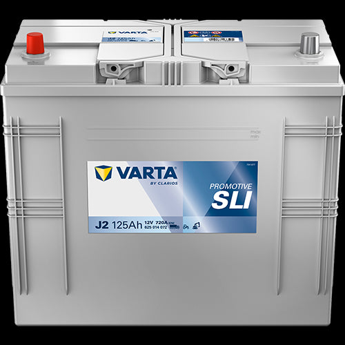 VARTA Promotive Black Batteri 12V 125AH 720CCA (349x175x270/290mm) +venstre J2