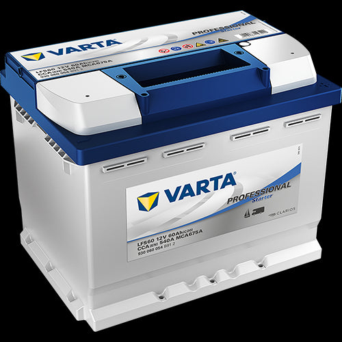 VARTA Fritidsbatteri 12V 60 AH 540 CCA (242x175x190mm) +høyre LFS60
