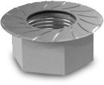 Hexagon Flange nut with serration M10 (6923210)