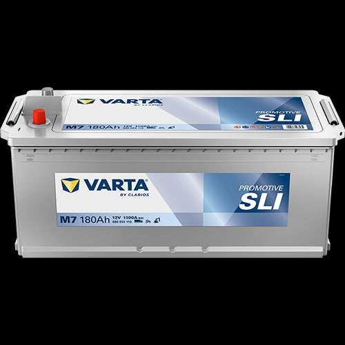VARTA Promotive SLI Batteri 12V 180AH 1100CCA (513x223x200/223mm) +høyre M7
