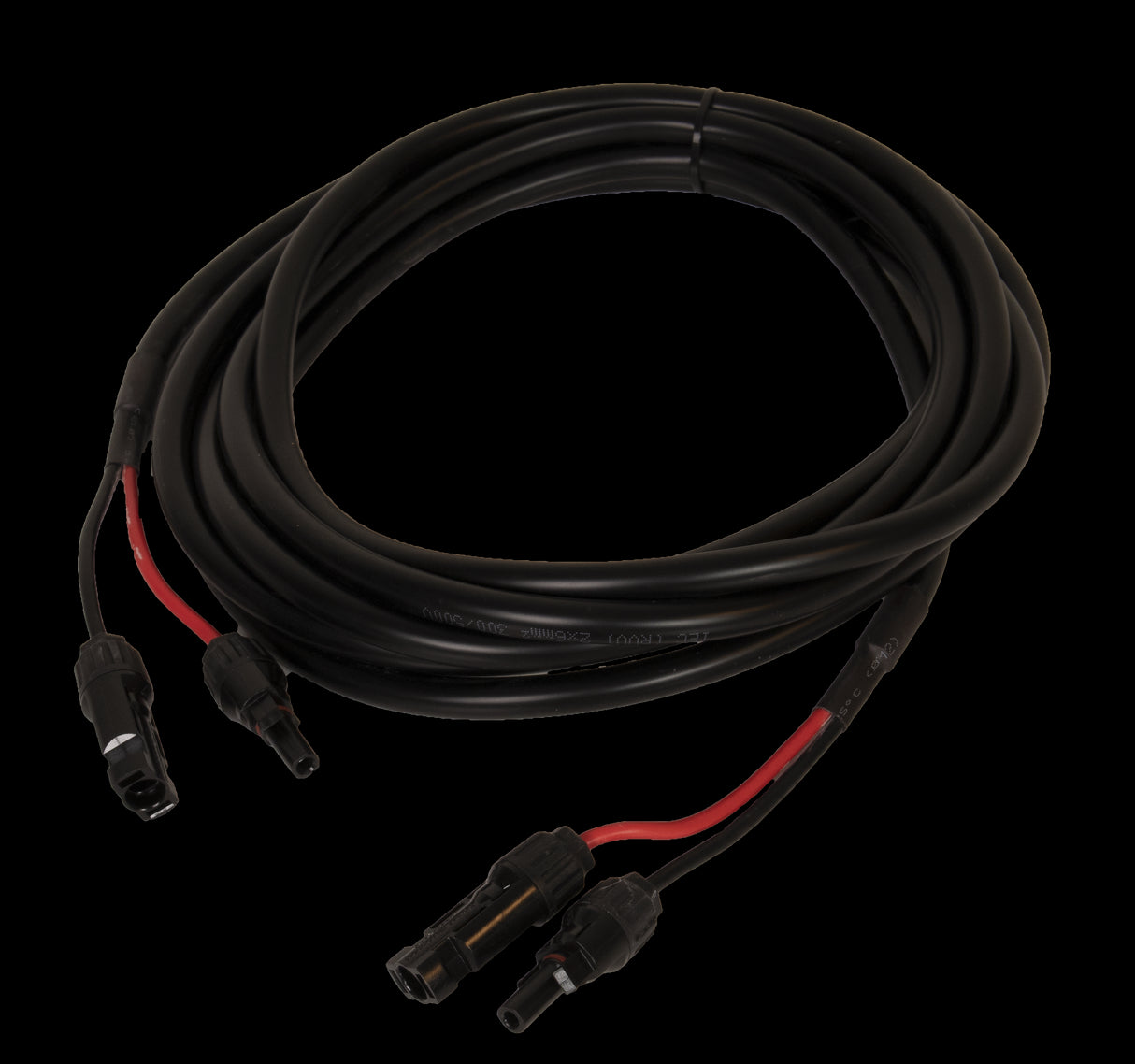 PV Kabel skjøt 5m (MC4 hann + MC4 hunn)