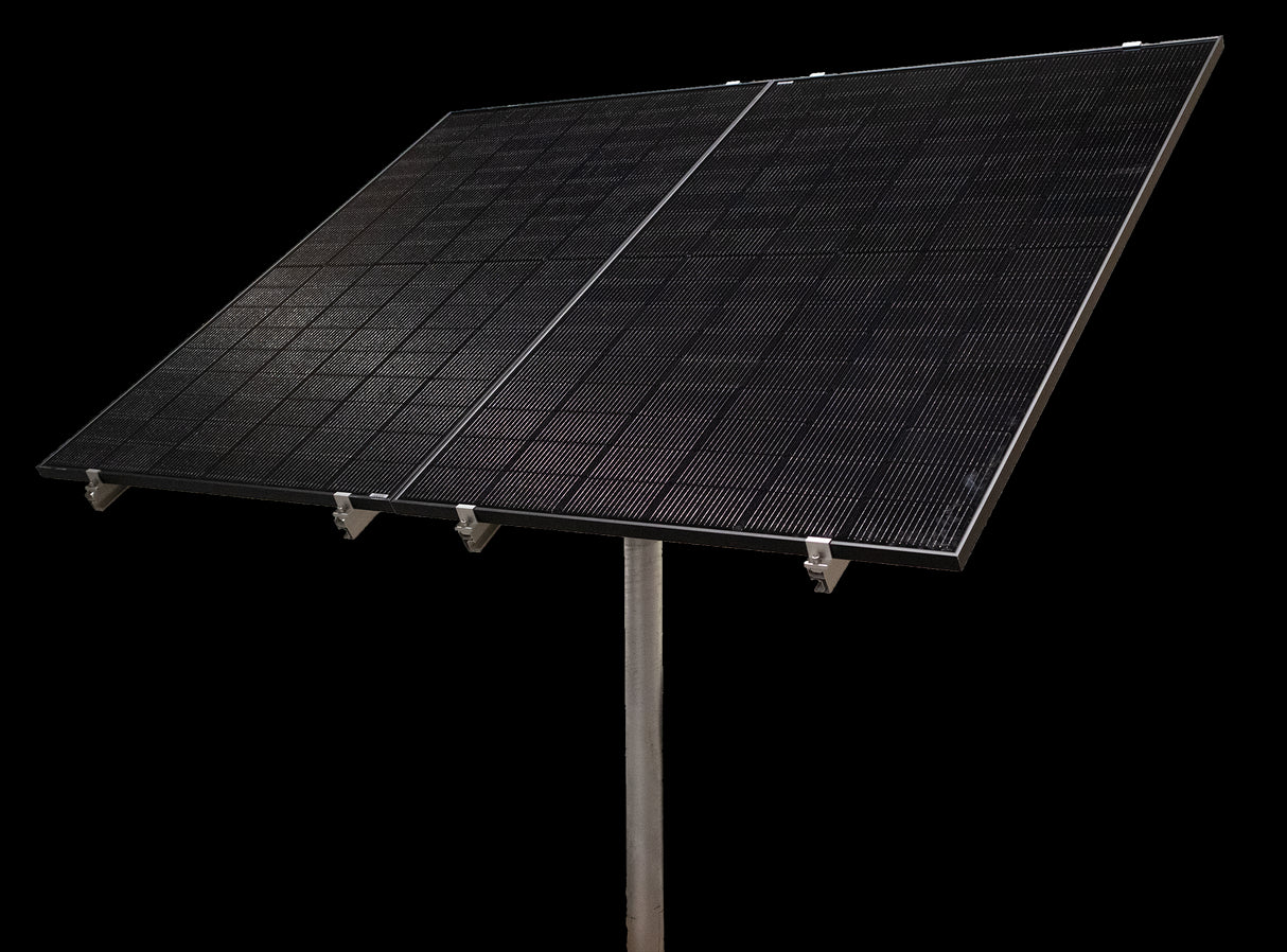 Bakkestativ til solcelle 2x410W SKANBATT/CSUN