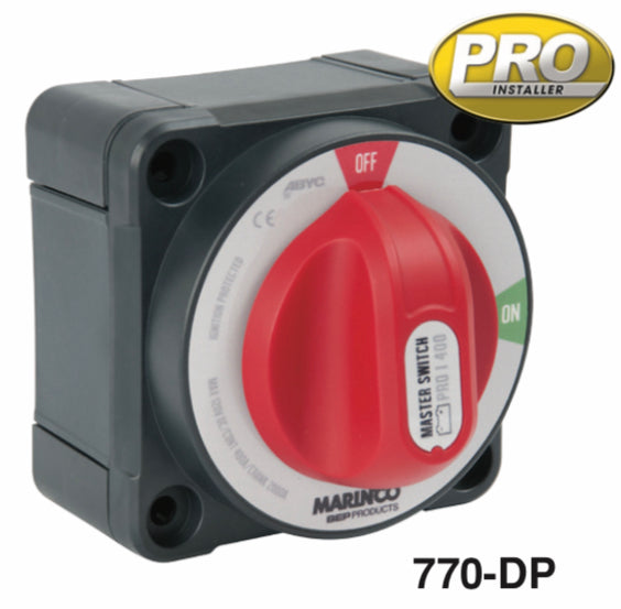 BEP Batteri Hovedbryter - DualPole 400A - EZ-Mount