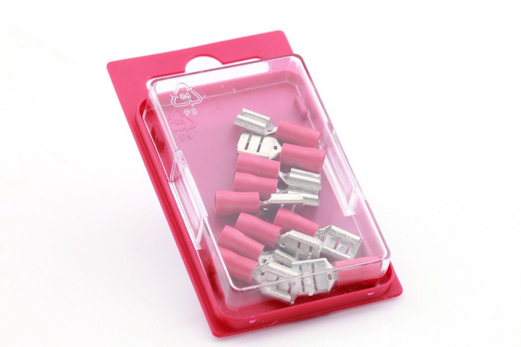 Kabelsko 541RED - 10stk Blister rød