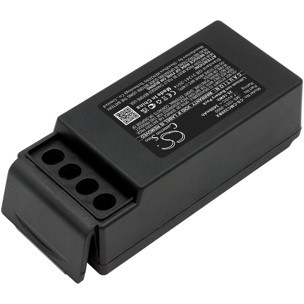 Kranbatteri 7,4V 3400mAh Cavotech