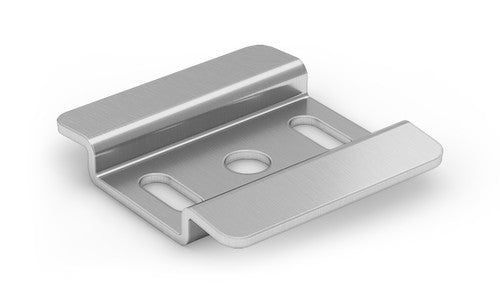 Senterklemme flate tak uten t-bolt