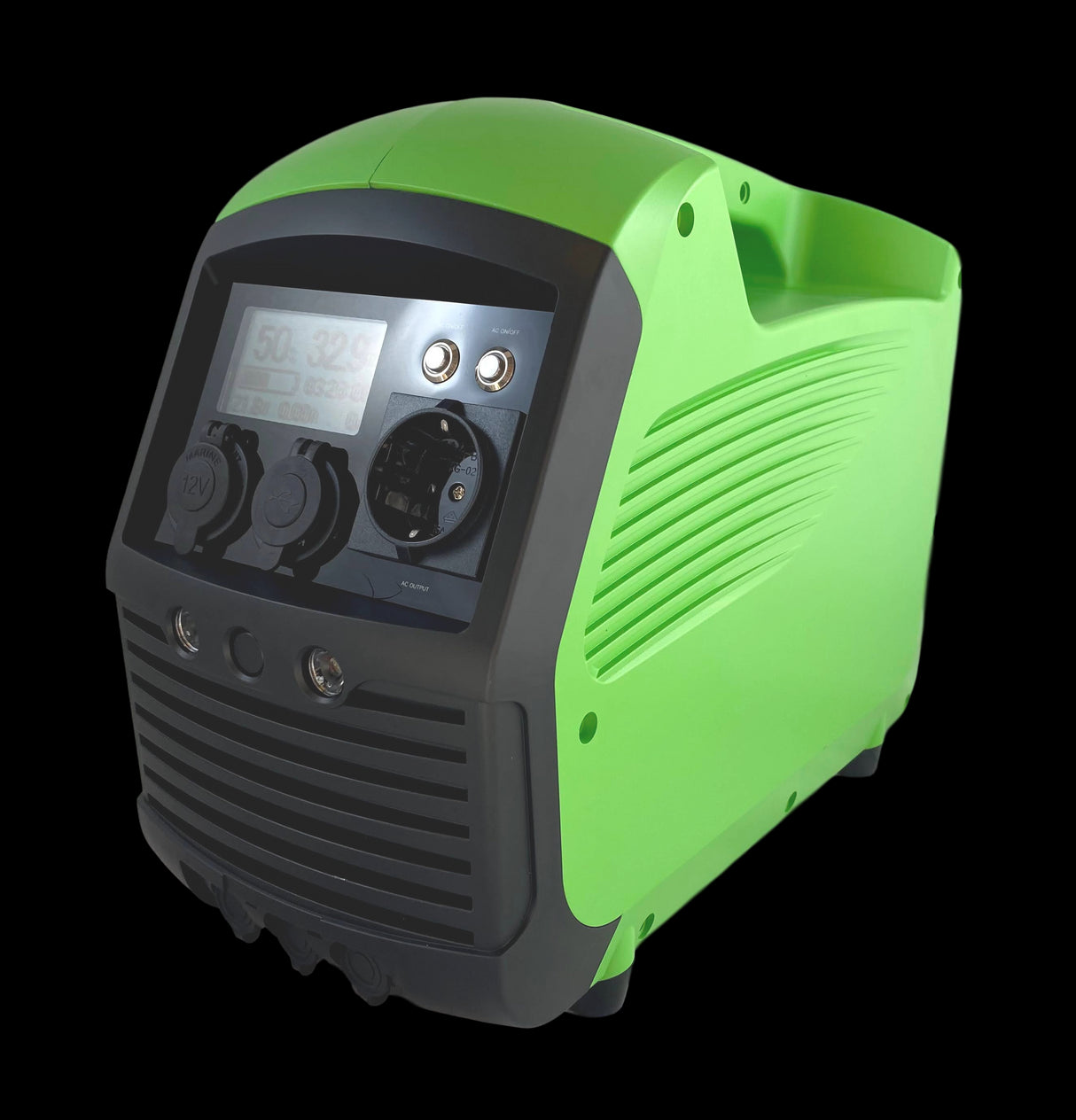 LITHIUM LPS 1000Wt Power Supply med 1000W Ren Sinus Inverter NB! B-VARE