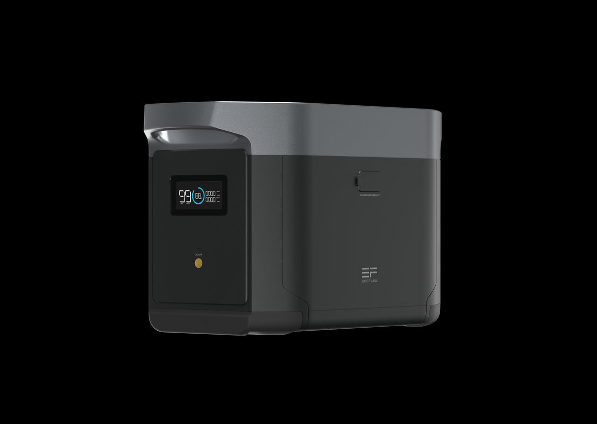 ECOFLOW DELTA 2 MAX - Ekstra batteri 2048 Wh