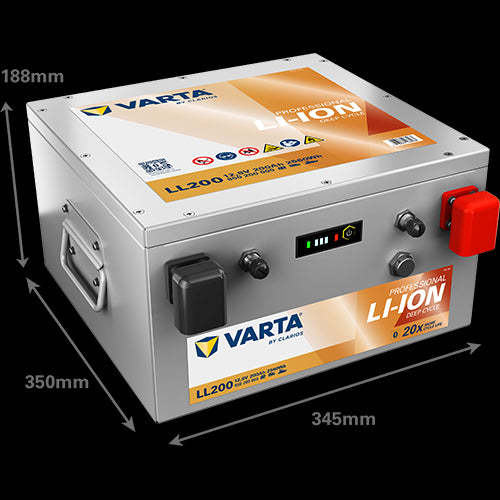 Varta Lithium LL200 12V 200Ah - Bluetooth (345x350x188mm)