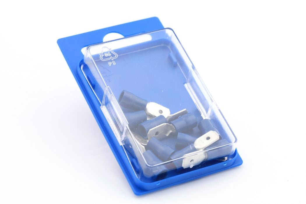 Kabelsko 740BLU - 10stk Blister blå