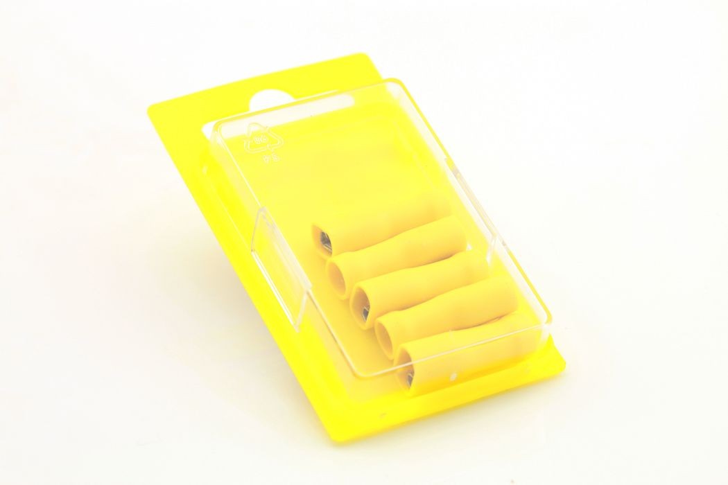 Kabelsko 1543YLW - 5stk Blister gul