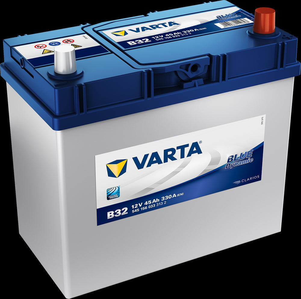 VARTA Blue Dynamic Batteri 12V 45AH 330CCA (238x129x200/227mm) +høyre B32