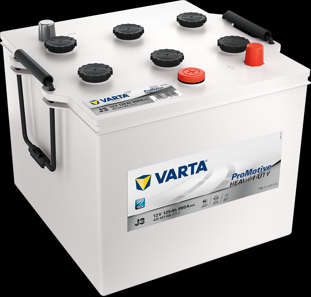 VARTA Promotive Black Batteri 12V 125AH 950CCA (286x269x210/230mm) +diagonalt J3