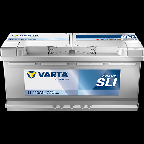 VARTA Dynamic SLI Batteri 12V 110AH 920CCA (393x175x190/190mm) +høyre I1