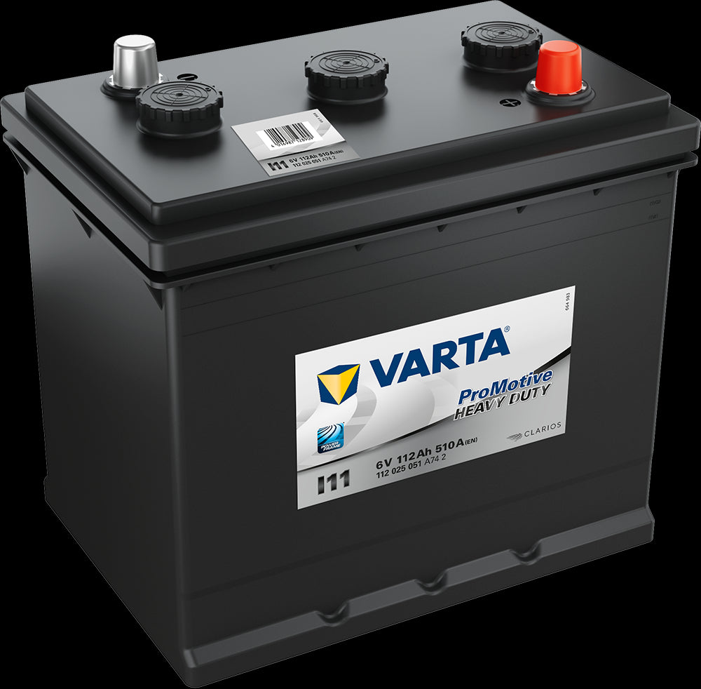 VARTA Promotive HD Batteri 6V 112AH 510CCA (260x175x236mm) +diagonalt I11