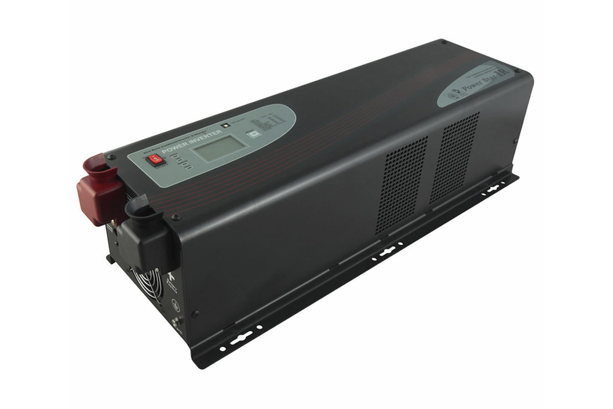 Power Star Kombi sinus inverter 12V 1000W / Batterilader 35A m/fjernkontroll
