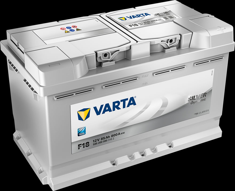 VARTA Silver Dynamic Batteri 12V 85AH 800CCA (315x175x175/175mm) +høyre F18