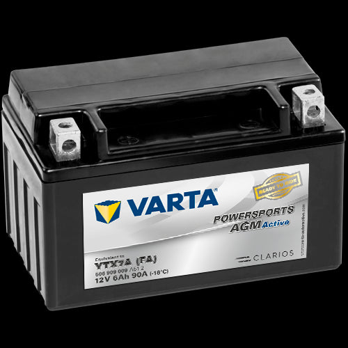 VARTA AGM MC Batteri 12V 6AH 105CCA (150x87x95mm) +venstre YTX7A (FA)