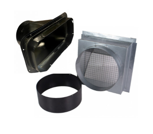 Komplett eksosadapter sett til Hyundai HY6500Sei(inne og utedel)