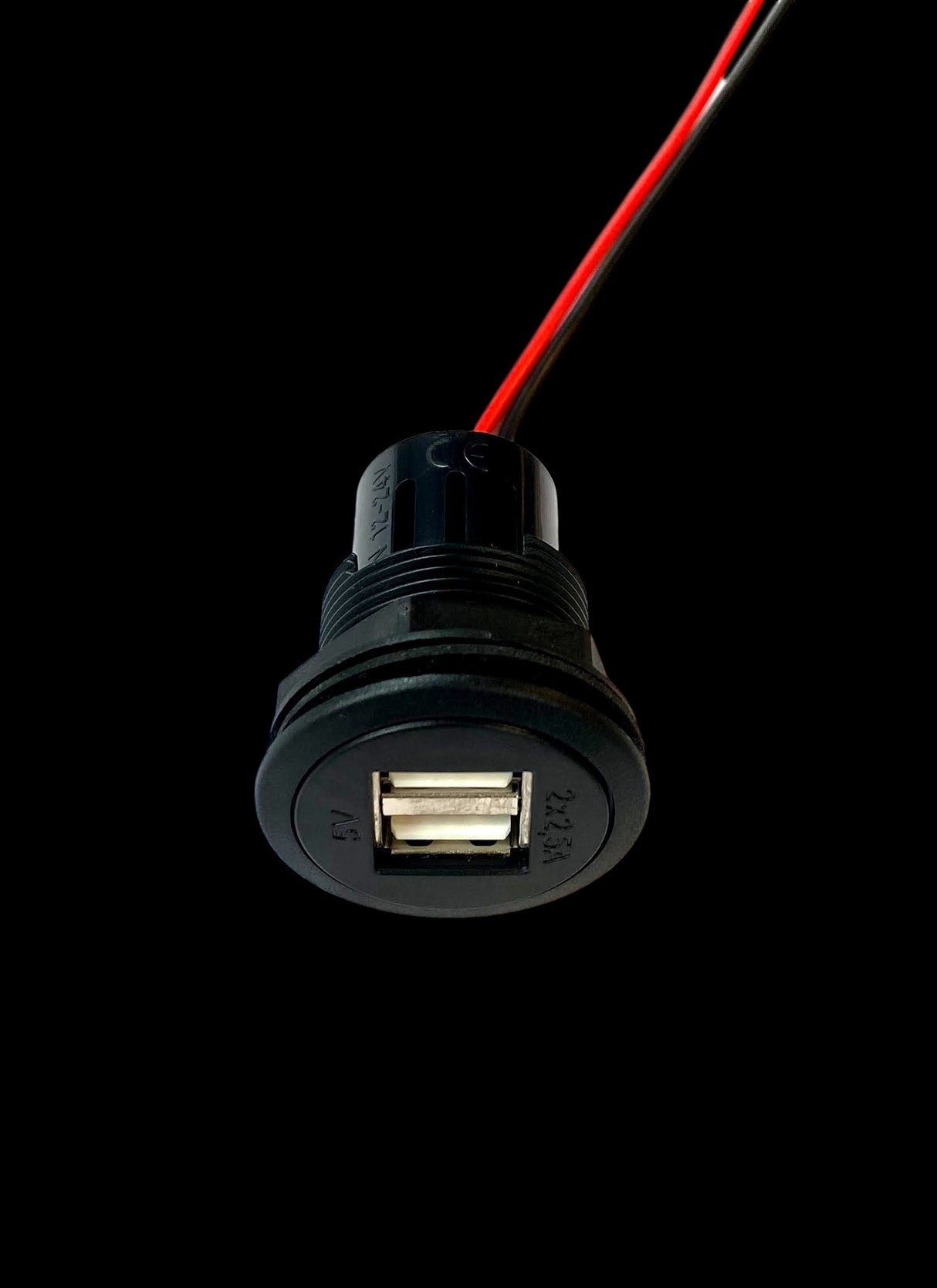 USB Kontakt  Dobbel for innfelling