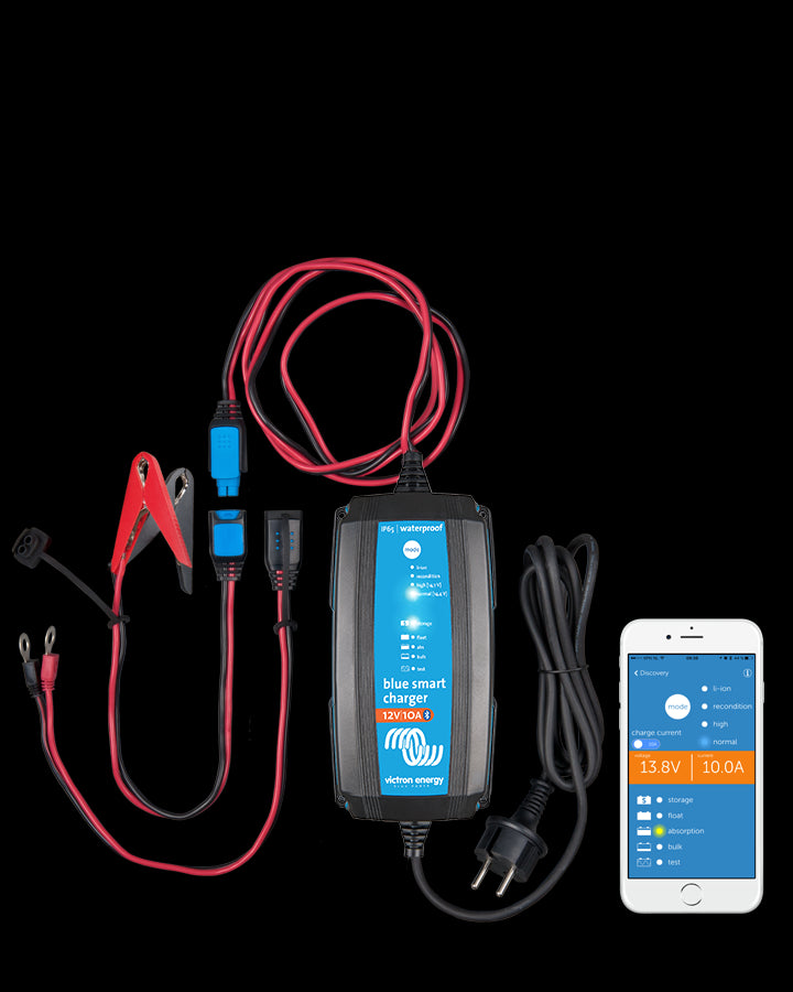 VICTRON Blue Smart IP65 Batterilader 24V 8A m/Bluetooth