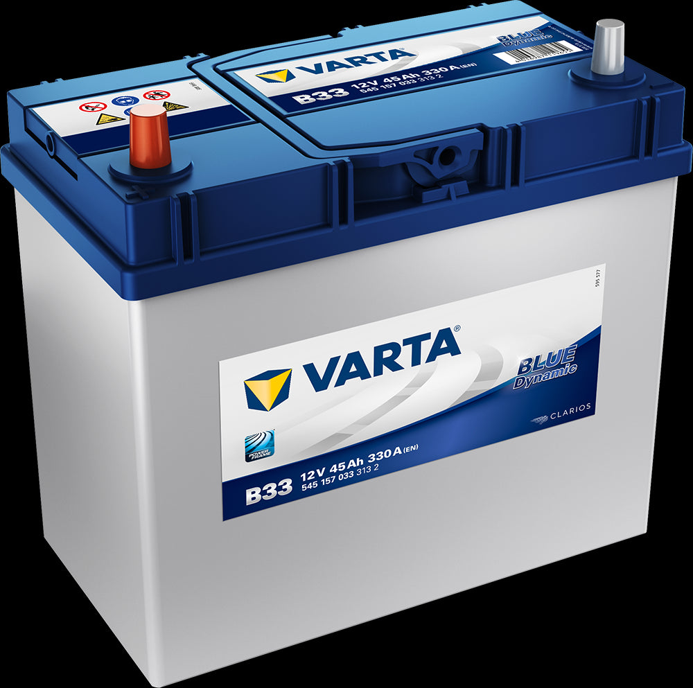 VARTA Blue Dynamic Batteri 12V 45AH 330CCA (238x129x200/227mm) +venstre B33