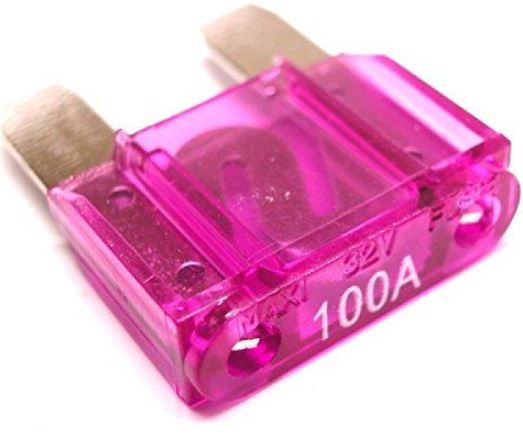 Maxi bladsikring 100A lilla