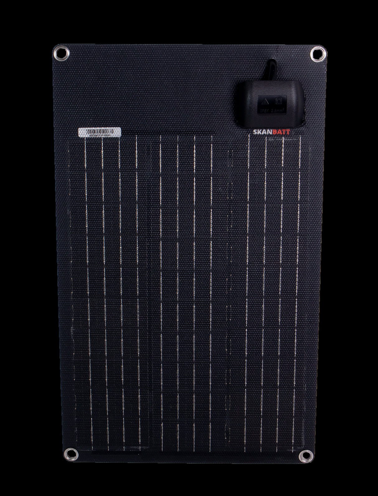 SKANBATT Fleksibelt Solcellepanel 18W - ETFE - 465x285x3mm