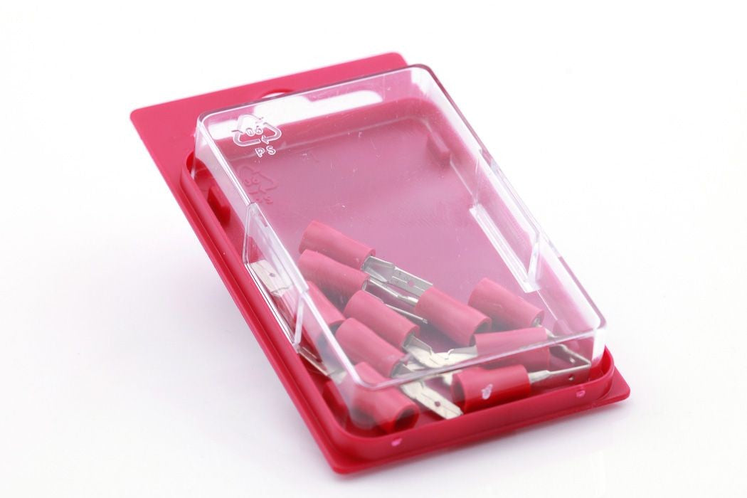 Kabelsko 940RED - 10stk Blister rød