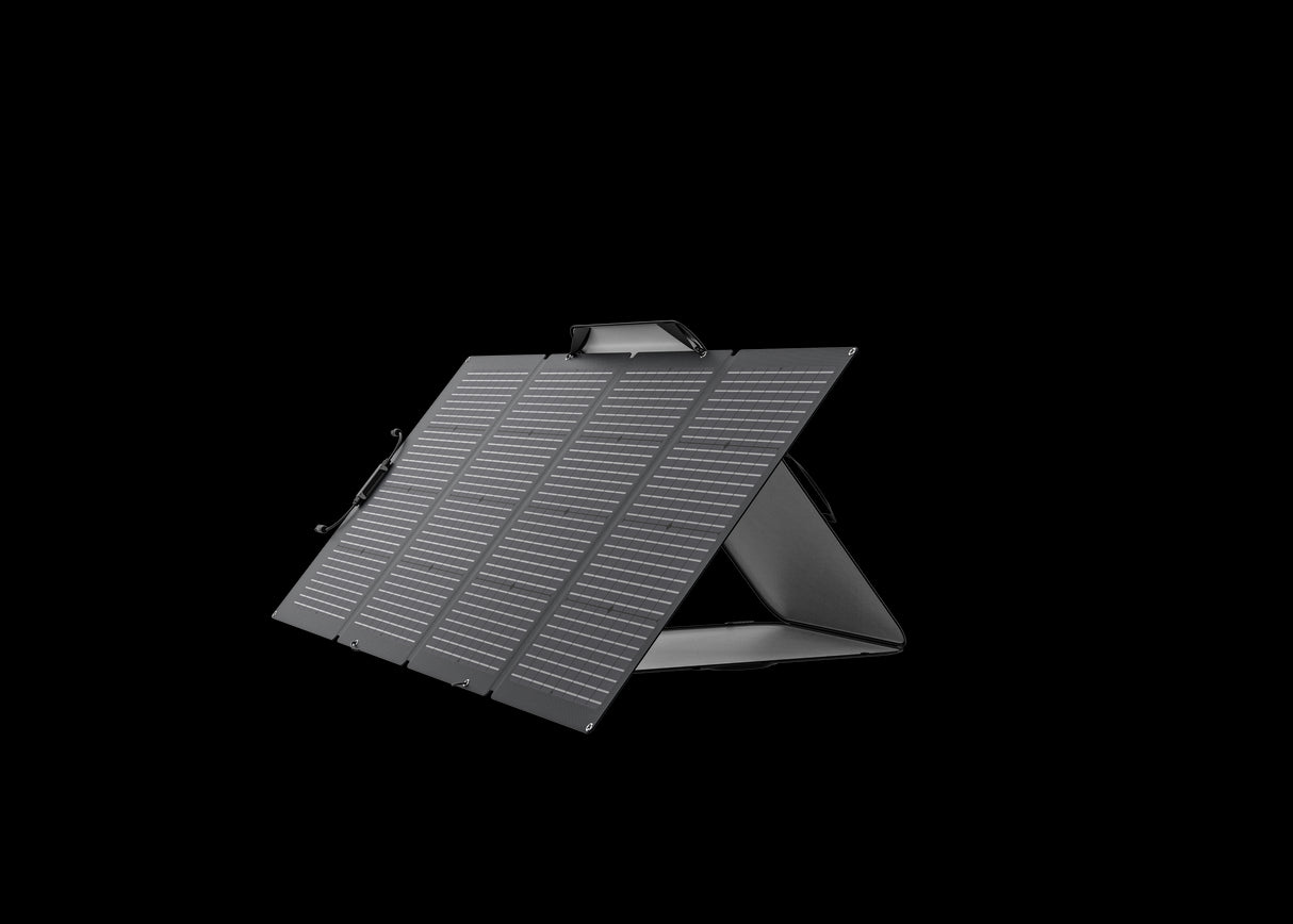 ECOFLOW Sammenleggbart Solcellepanel 220W tosidig