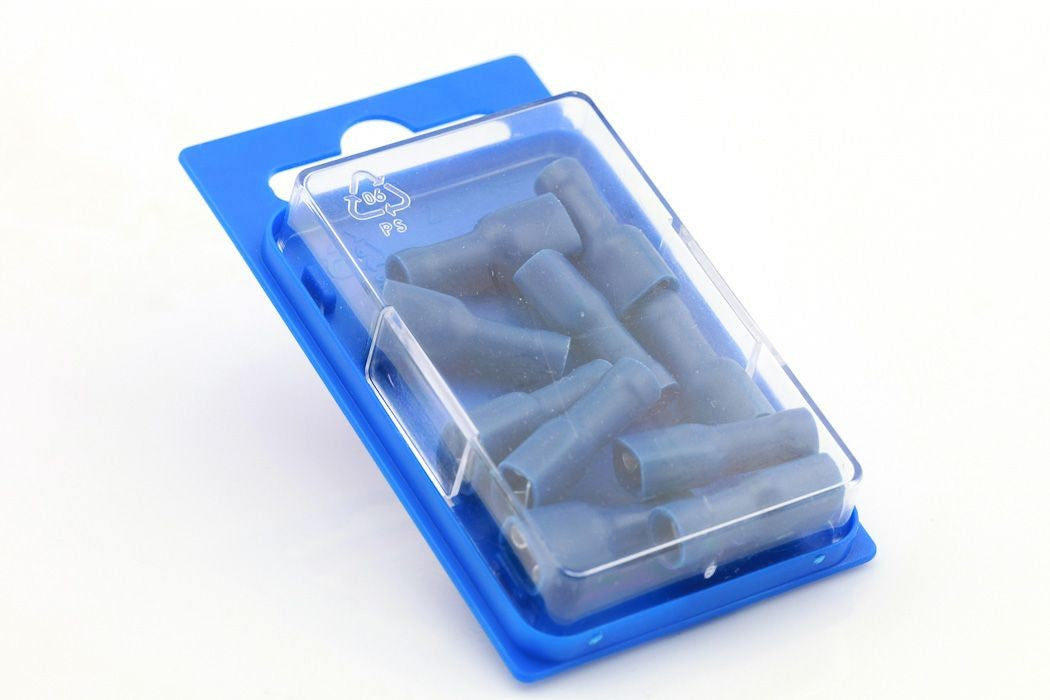 Kabelsko 1542BLU - 10stk Blister blå