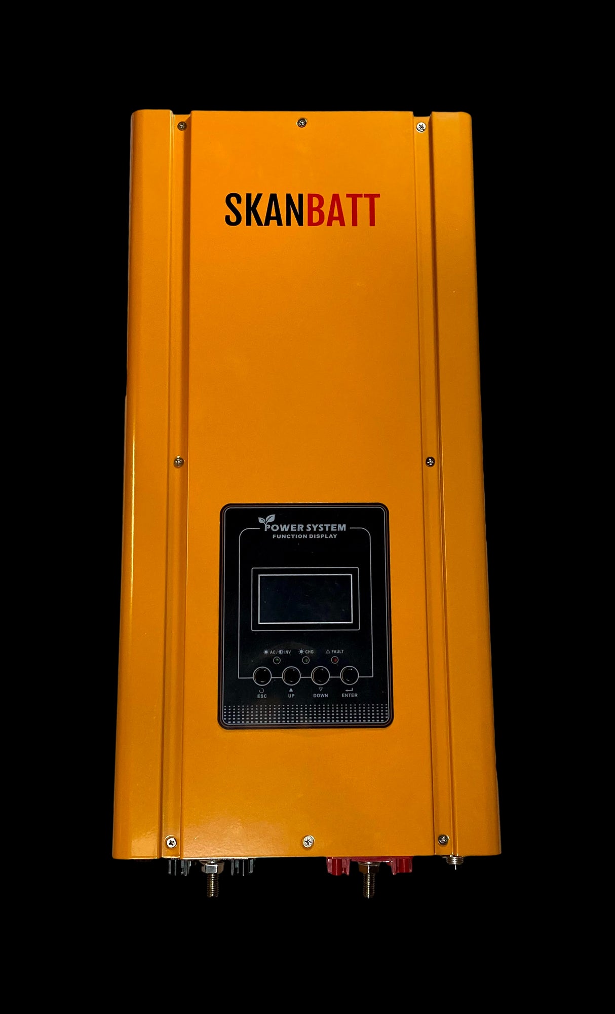 SKANBATT Kombi Batterilader og Inverter 12V 3000W m/kablet fjernkontroll