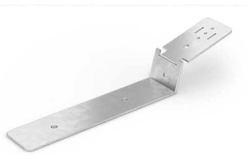 Flatt tak-beslag nedre 15 grader