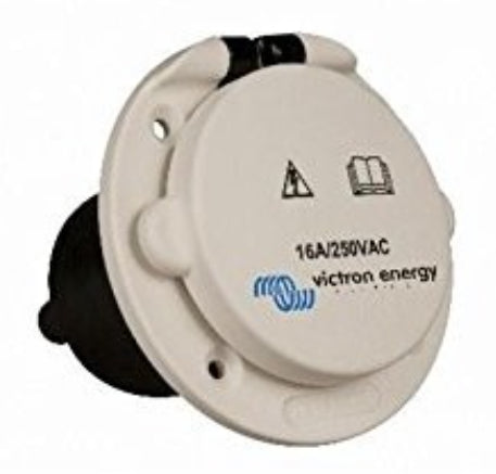 VICTRON Power Inlet 16A polyamid wth cover CEE