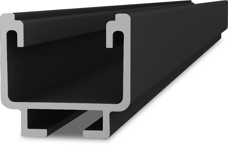 K2 SolidRail Light 4.80 m Black