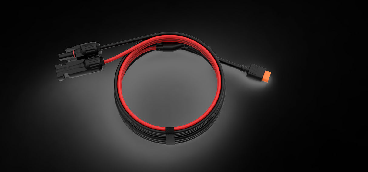 ECOFLOW MC4 til XT60i kabel på 2,5m