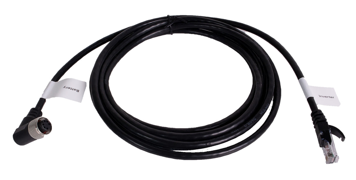Kommunikasjons kabel mellom SKANBATT Lithium Professional IP67og Victron GX - 3 meter