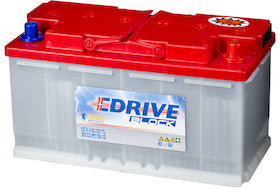 Rørplate Batteri Deep Cycle 12V 72AH C5 (352x175x190) +høyre